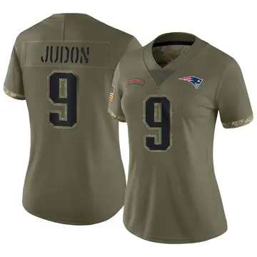 Matthew Judon Signed New England Red Football Jersey (JSA) — RSA