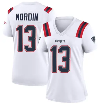 Women's Nike Calvin Munson Navy New England Patriots Home Game Player Jersey