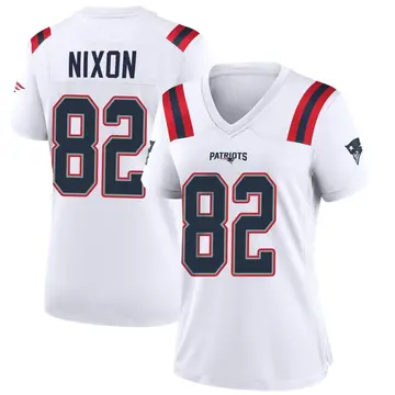 Tre Nixon New England Patriots Nike Women's Player Game Jersey - Navy