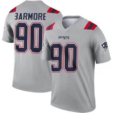 New England Patriots Christian Barmore #90 Nike Navy NFL Game Jersey SZ 3XL  NEW