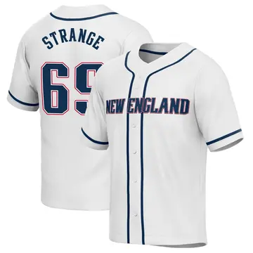 Men's Nike Cole Strange Navy New England Patriots Player Game Jersey