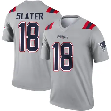 Men's Nike Matthew Slater Navy New England Patriots Game Player Jersey