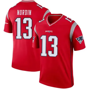 Men's Nike New England Patriots Quinn Nordin White Vapor Untouchable Jersey  - Elite