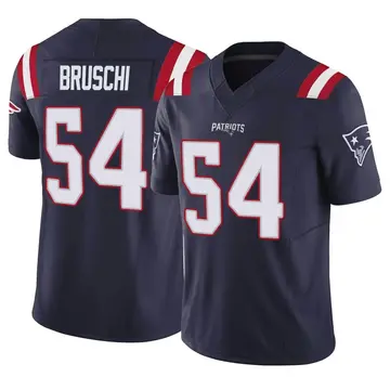 NEW ENGLAND PATRIOTS TEDY BRUSCHI REEBOK AUTHENTIC HOME NFL JERSEY XL 50 –  The Felt Fanatic